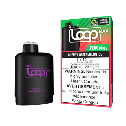 Cherry Watermelon Ice - STLTH Loop Max 70K Vape Pod