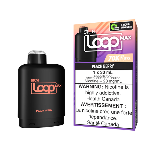 Peach Berry - STLTH Loop Max 70K Vape Pod