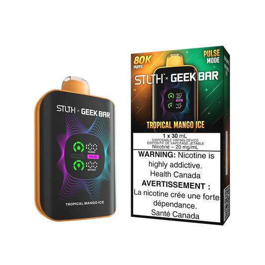 STLTH x Geek Bar 80K  Disposable vape - Tropical Mango Ice