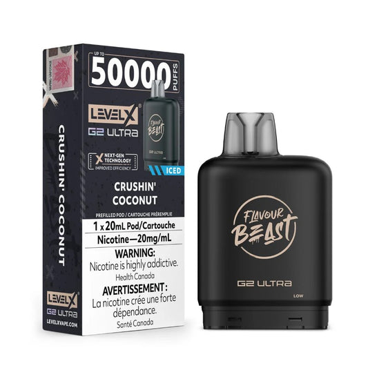 Level X Flavour Beast G2 Ultra 50K – Crushin  Coconut