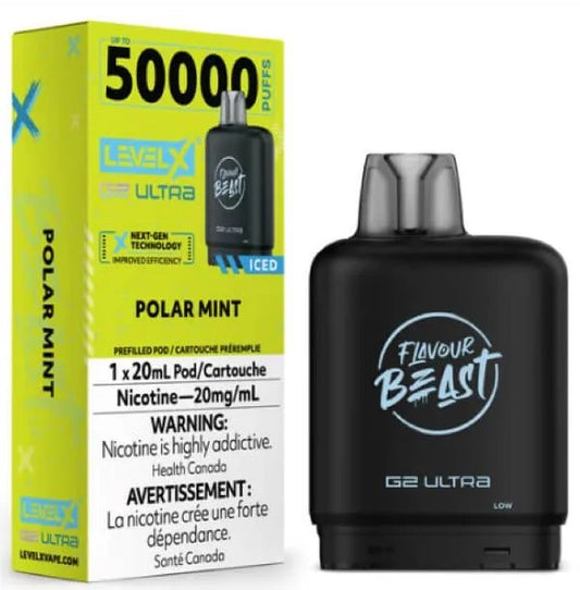 Level X Flavour Beast G2 Ultra 50K – Polar Mint