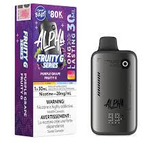 Purple Grape Fruity G - Flavour Beast Alpha Fruity G Series 80K Disposable Vape (30ml)