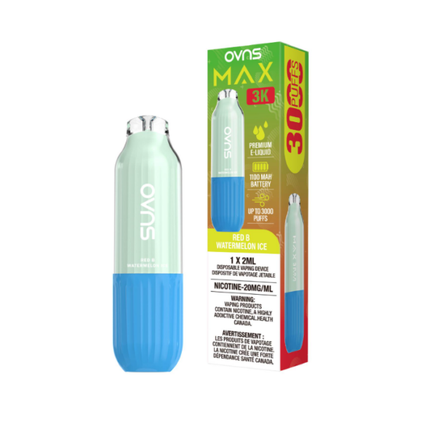 OVNS Max 3K – Red B Watermelon Ice