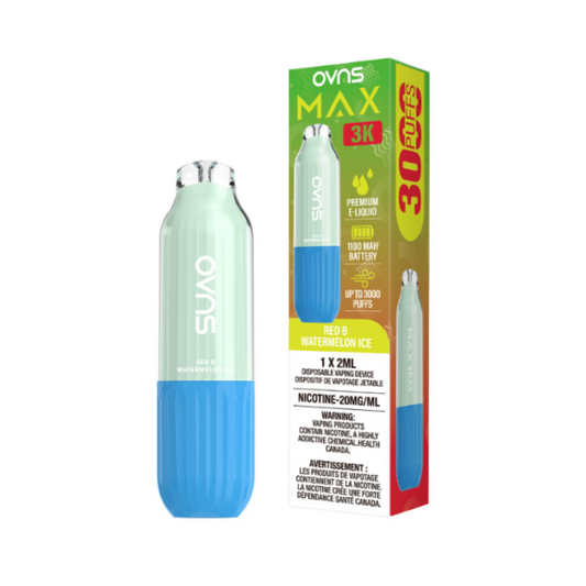 OVNS Max 3K – Red B Watermelon Ice