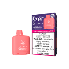 Sour Strawberry Dragonfruit Ice - STLTH Loop Max x Elfbar 50K Vape pods