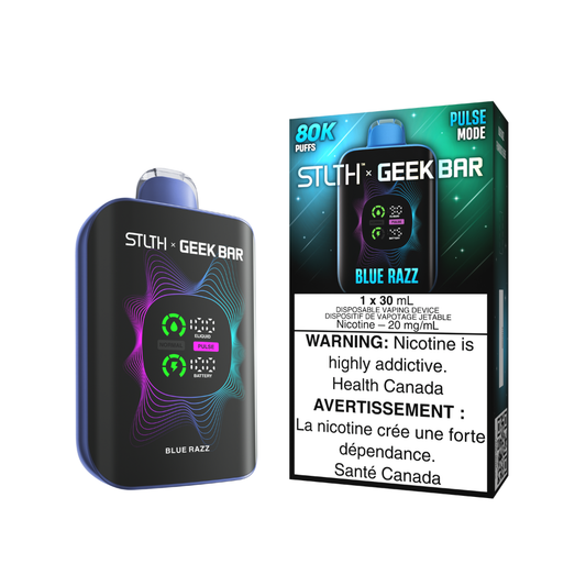 STLTH x Geek Bar 80K  Disposable vape - Blue Razz