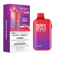 Triple Berry - Drip'n Evo Series 63K Disposable Vape (20ml)