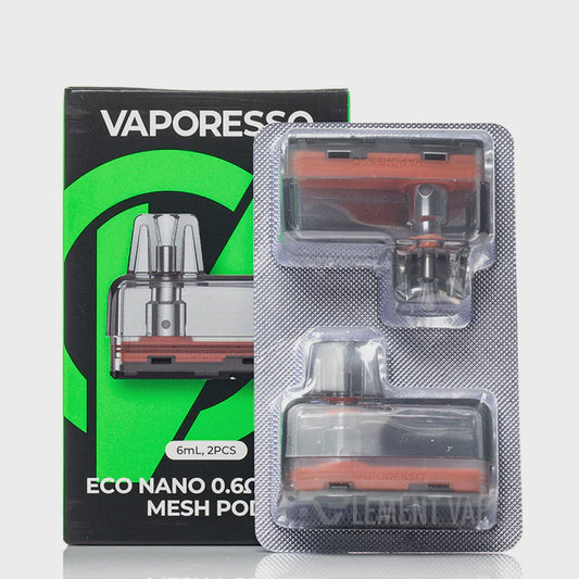 Vaporesso Eco Nano Replacement Pod 6mL (2 Pack)