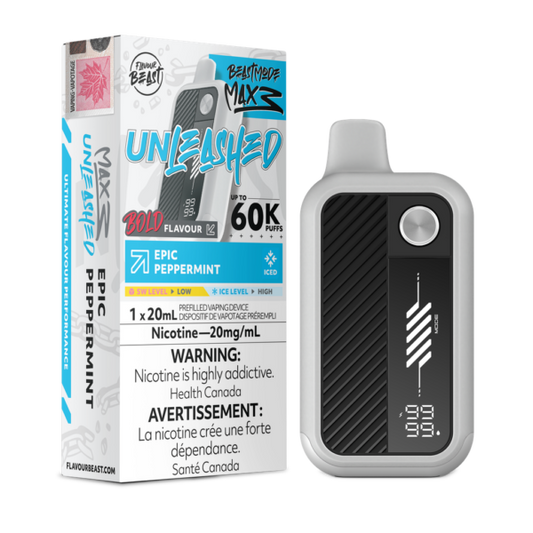Flavour Beast Unleashed Beast Mode Max 3 60K – Epic Peppermint Iced